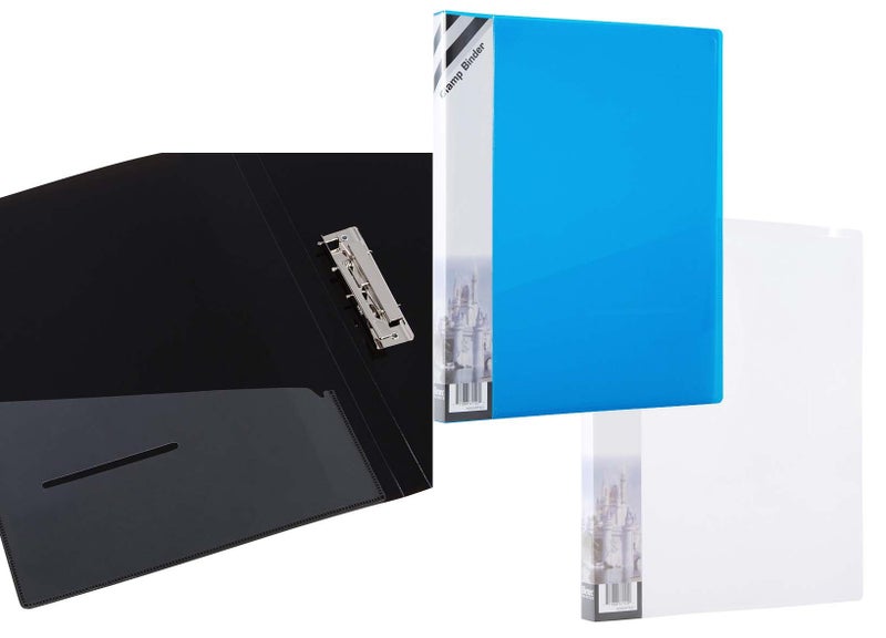 Filexec Products Clamp Binder, Letter, Pack of 6 (50469-6112) - Image 1